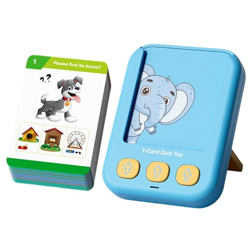 Cartes flash parlantes éducatives pour apprendre les animaux et formes