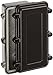BUD Industries ANS-3807-B Aluminum NEMA Die Cast Box 7.56" L x 3.78" W x 2.63" H, Black