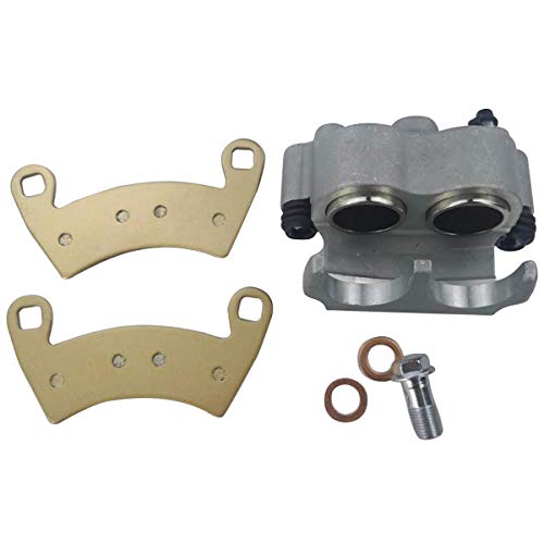 Image of M MATI Front Right Brake Caliper with Pads without Mounting Bracket for Polaris Ranger 4X4 500 EFI 570 4X4 700 /800 900 902D 1000 HST RZR 4 800 900 1000 XP /XP 4 /S4 RS1 GEM GENERAL 1000 Pro XD 1911284
