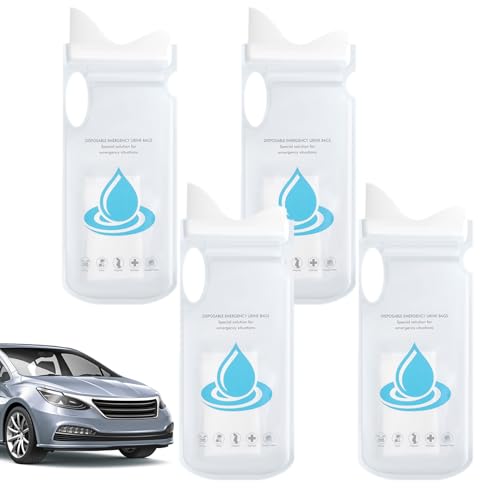 Qzdtue Sacs à Urine pour Hommes - Urinoirs Portables Anti-Fuites,Sac à Urine et Vomissements 700ml pour Voiture,pour Femmes Hommes Patients Voiture Randonnée Pique-Nique Maison Hôpital