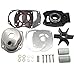 GHmarine 8M0113799 Water Pump Impeller Kit for Mercury Marine 30-125 HP 2-Stroke and 4-Stroke Outboard Engines Sierra 18-3688