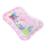 Abaodam Aufblasbare Wassermatte für Junge Mädchen Bauchlage Spieldecke Doppelseitig Interaktiv Tragbar Leicht Pädagogisch Geeignet