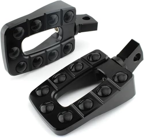 Repose-pieds de moto noir en alu usiné de haute qualité conçu pour personnaliser votre R18 Classic