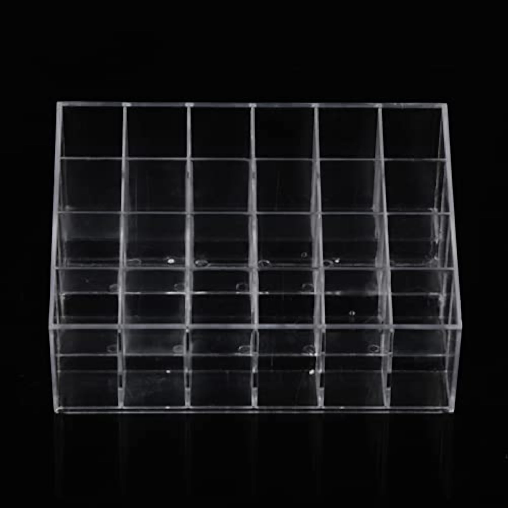 Nail Polish Display Stand, Lipstick Organizer Plastic Containers