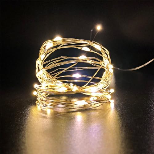 Fio De Fada Led Decoração Cordão De Luz 5mts - Branco Quente