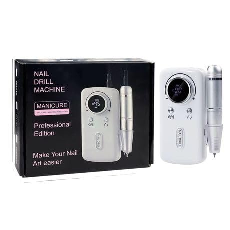 Professional Electric Nail Drill Machine – 45000 RPM High-Speed