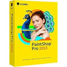 Corel PaintShop Pro 2023 Pro | Photo Editing & Graphic Design Software | Features Supported by AI | Perpetual License | 1 Device | PC Key Card