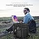 OURHZTB Tragetasche kompatibel mit tragbarem ECOFLOW Delta 3 Plus, Reisetasche für Außenaufbewahrung, kompatibel mit Solargenerator ECOFLOW Delta 2 und, sc schwarz