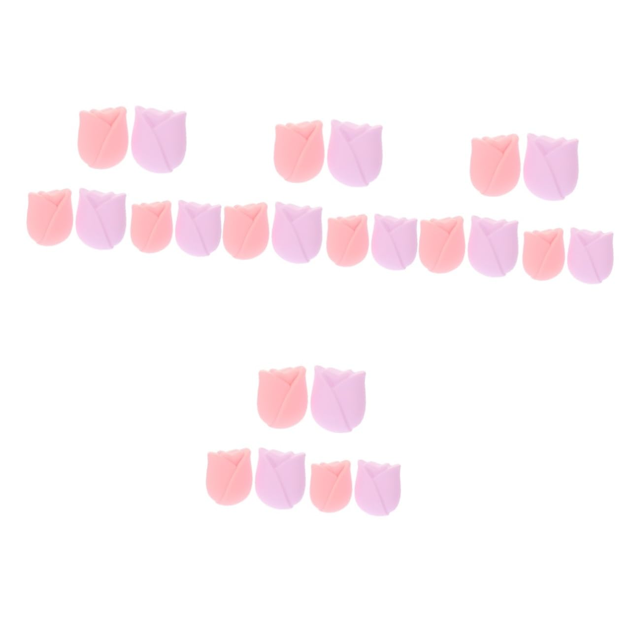 Healeved 24pièces Housses De Pinceaux De Maquillage Silicone Lot De Caps De Réutilisables Pratiques Et Antidérapantes Conviennent à Les Pinceaux De Maquillage