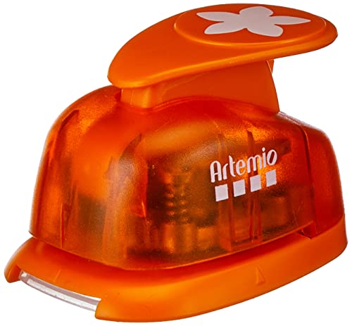 Artemio VIHCP246 Perforatrice à Levier Moyenne Fleur Plastique Multicolore 8,5 x 5 x 12 cm