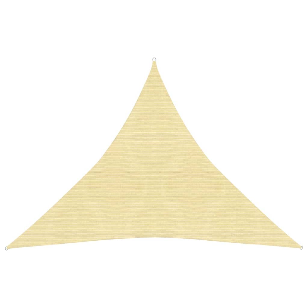 Vela Ombreggiante Triangolare Woiinea 4x4x4 M – HDPE, Protezione UV 90%, Per Giardino, Balcone E Campeggio (Terracotta)