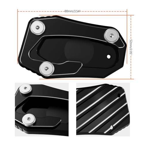 Coussin d'extension béquille pour T-MAX 560 et Tech Max 2020-2023