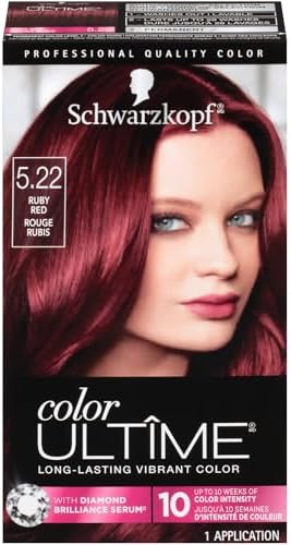 Schwarzkopf Color ULTÎME® 5.22 Ruby Red Permanent Hair Dye