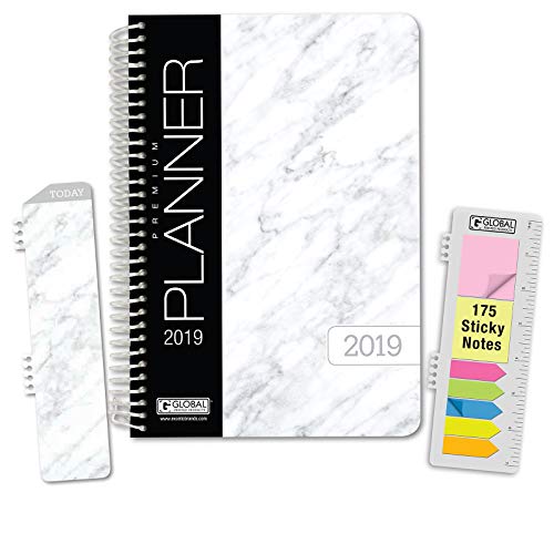 HARDCOVER Calendar Year 2019 Planner: (November 2018 Through December 2019) 5.5