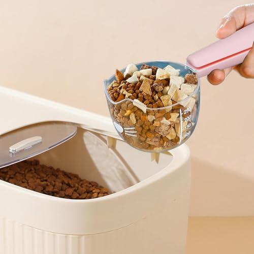 Hundefutter -Schaufel - 1 Tasse Palette, 2x Messbecher Mit Hundeskala | Snack -Versiegelungsklammern, Multifunktionale Küchengeräte, Lieferungen Für Die Für Domestische Tiere