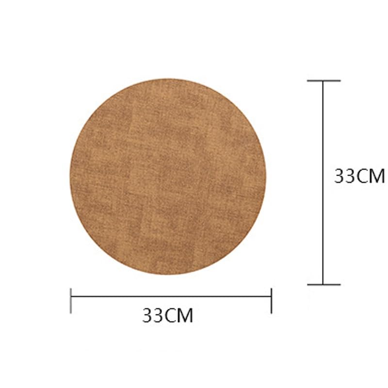 Napperon en cuir imperméable pour protéger votre table des taches de graisse - 5