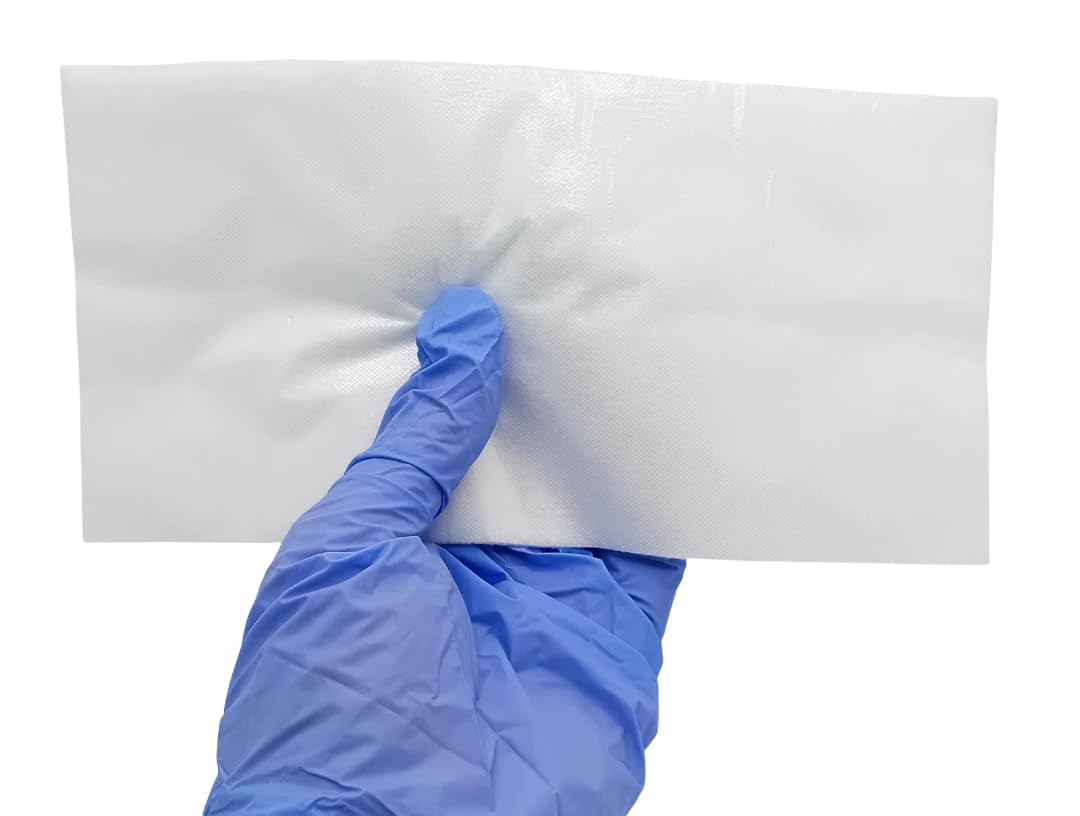 10 x 20 cm x 100 Low Adherent Absorbent Dressings Wounds Abrasions Burns - 6pcs — Amazon image 6