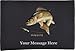 Express Yourself Products Walleye Combination (Black, Personalized) - Door and Welcome Mat