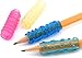 The Classics 12-Pack Extreme Gel Pencil Grips, Assorted Colors and Shapes, 1.3-Inch Long (TPG-16512)