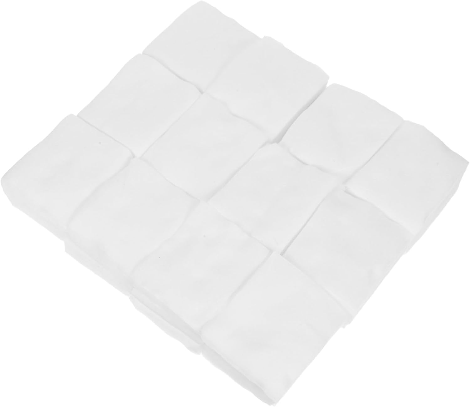 BESTOYARD 2400pcs Makeup Remover Cotton Pads Non-Woven Facial Pads for Toner Application and Gentle Cleansing Absorbent Soft for Skin Types