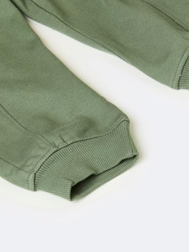 Image of Max Boy's Cotton Textured Cargo Joggers