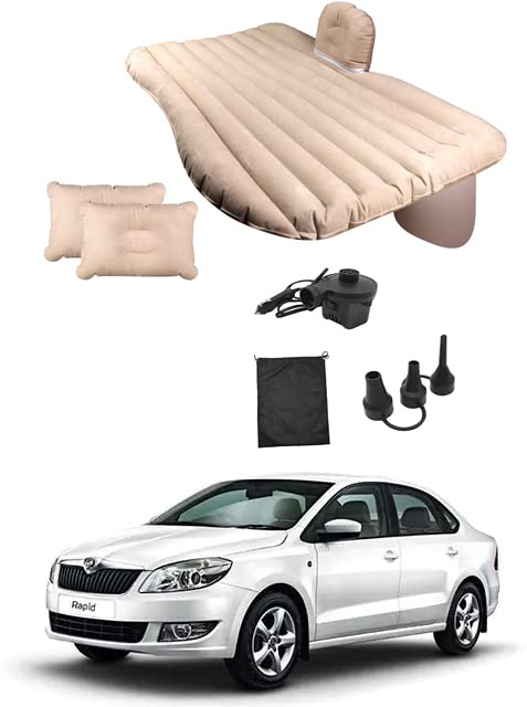 AYW Car Air Inflatable Car Bed Mattress Airbed Overnighter Beige173 for Tourism Outdoor Camping Swimming Pool for Skoda Rapid Beige Color (B0BT9L7X5T) Amazon Price History, Amazon Price Tracker