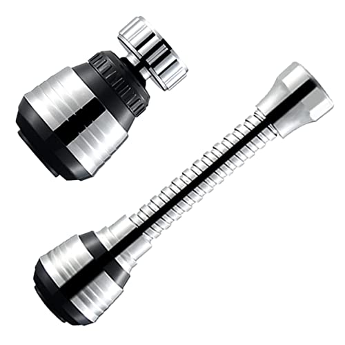 LIFKOME 2Piezas Giratorio Cocina Accesorio Para Agua Extensión Para Cocina