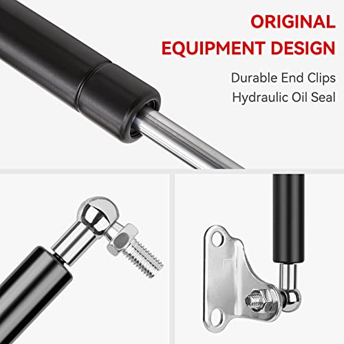17Inch 150Lbs/667N Gas Struts Spring Shocks Lift Support With L Brackets For Rv Murphy Bed Heavy Duty Tool Box Cabinet Trap Basement Door Floor Hatch Lid Truck Canopy Cover Trailer 2Pcs By Iaqwe #TOP4