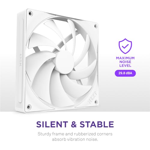 Image of F140Q - 140mm Quiet Airflow Fans - Single - White