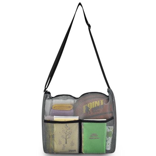 Image of Mildbeer 12x6x12 Mesh Crossbody Bag for Gym & Beach