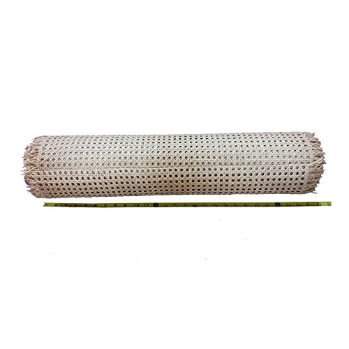 Roll 1/2'' Fine Open Cane Webbing 24'' Wide, 10 Foot Long Roll