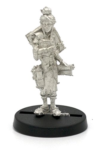 Stonehaven Elf Librarian Miniature Figure (for 28mm Scale Table Top War Games) - Made in USA