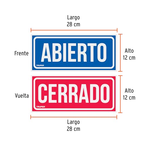 Decoración, Tools letrero abierto Marca TRUPER (2)