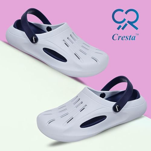 Image of CRESTA Kids Clogs Shoes for Boys & Girls Dailywear Comfortable, Lightweight Anti-Skid Indoor & Outdoor Sandals Clogs for Kids