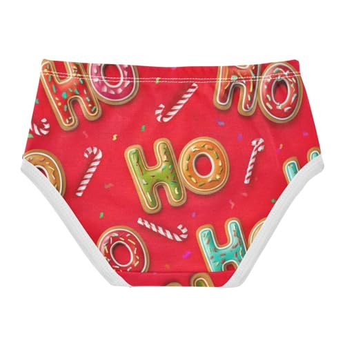 Print Girls Underwear Toddlers 2t Cotton Little Girl Panties Christmas Gingerbread Cookies Briefs Kids Undies2