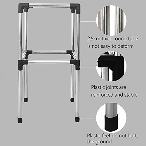 Stainless Steel Utility Sink, Drainboard Commercial Sink, Commercial Grade Laundry Tub Culinary Sink For Outdoor, Indoor, Garage, Kitchen, Laundry/Utility Room ( Color : Without Faucet , Size : 59*44* #TOP6