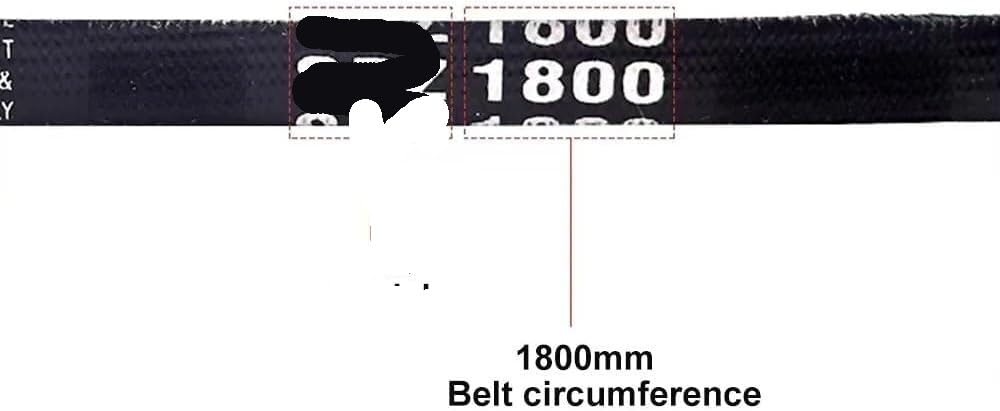 Przekładnia mocy， Gumowy pasek klinowy 10 mm x 8 od 487 do 987(850mm)