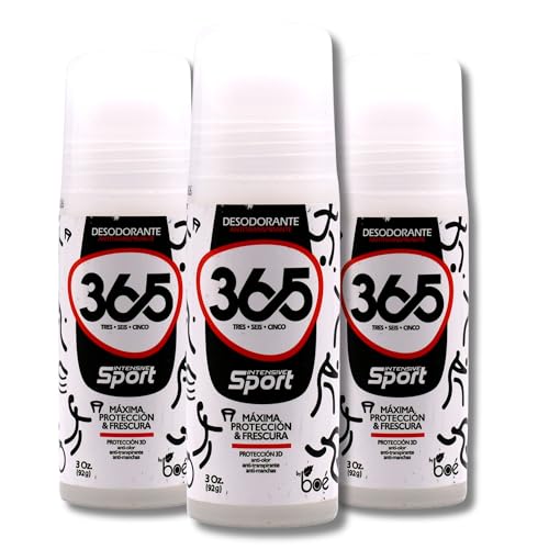 Desodorante Antitranspirante 365 Intense Sport 3 oz Pack 3 miniatura 1