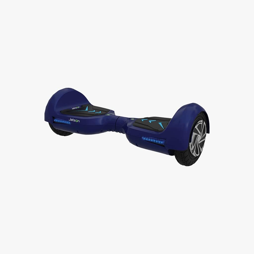 Jetson V6 Hoverboard Self-Balancing Electric Scooter with Powerful 700W Motor, LED Lights, Bluetooth Speaker and UL Certified Safe Battery