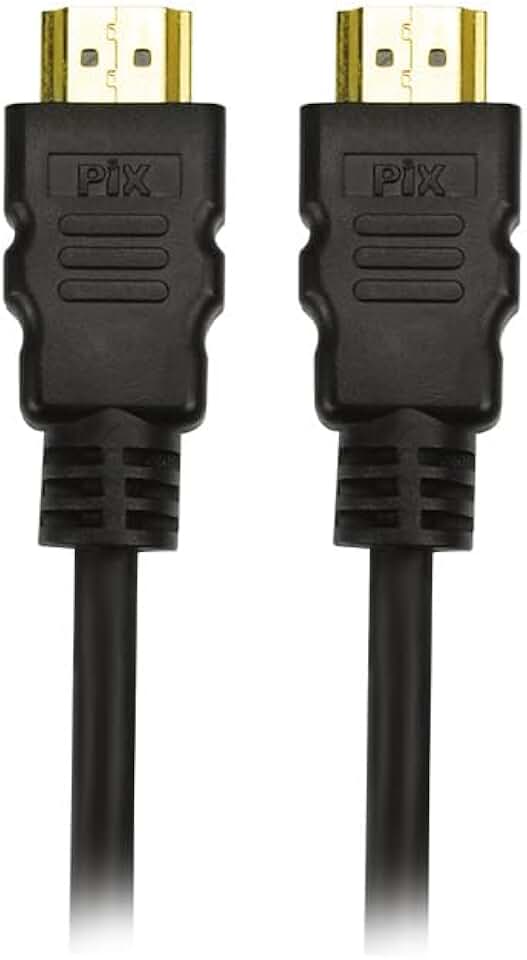 PIX Cabo Hdmi 2.0 4K Hdr 19P 10M Pix Gold, Preto
