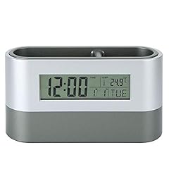 Electronic Pencil Cup, Digital Clock Desk Pencil Holder Stationery Storage Multifunctional with LCD photo Electronic Pencil Cup, Digital Clock Desk Pencil Holder Stationery Storage Multifunctional with LCD