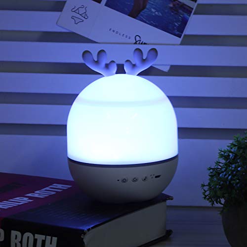 Veilleuse USB projection 360 pour illuminer les nuits des enfants
