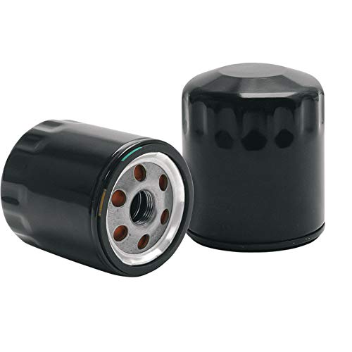 S&S Cycle Oil Filter Black for Harley-Davidson Sportster 883 Iron XL883N (ABS) 2014-2018