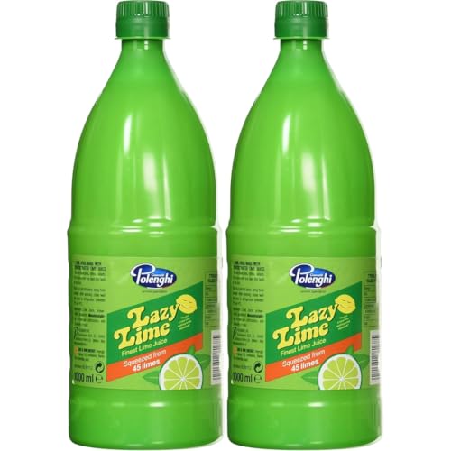 Lazy - LIME - Juice 1 Litre - (Pack of 2)