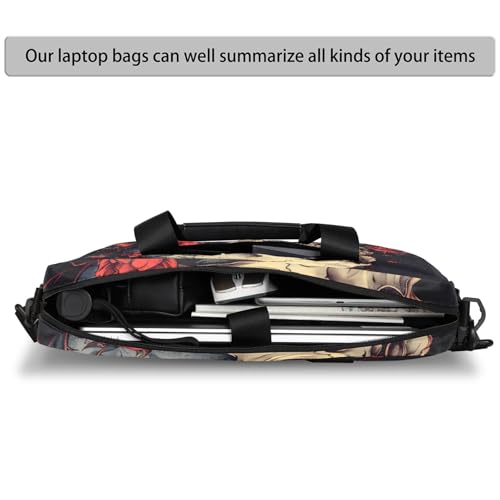 Laptop Bag 15.6 Inch Laptop Sleeve Case with Shoulder Straps Computer Slim Briefcase for Men and Women3