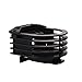 Produktbild Auto Wasserflasche Dose, MASO Auto Halterung Auslass Becherhalter Auto Auslass Getränkehalter schwarz Kunststoff Clip On Car Getränkehalter für Air Cooler/L Dosen/Kaffee Tassen