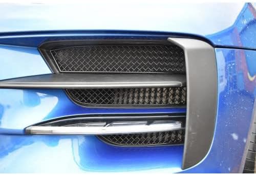 Zunsport Compatible With Porsche Macan S 19-21 - Outer Grill Set - Black Finish (2019-2021)