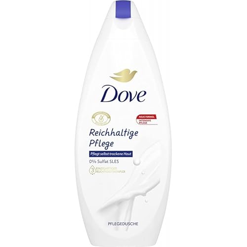 Dove Lot de 6 gels douche pour femme - Soin riche (nutrition profonde) - 250 ml