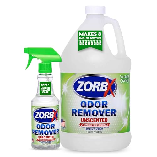 Odor Eliminator for Strong Odor (16 oz + 128 oz) - Professional Odor Eliminator Bundle
