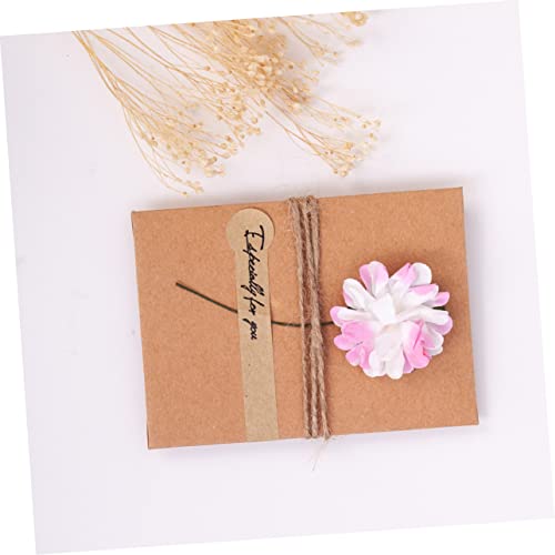 SEWACC 24 Pçs Cartões De Nota Em Branco Cartões De Presente Cartões De Casamento Cartões De Flores C